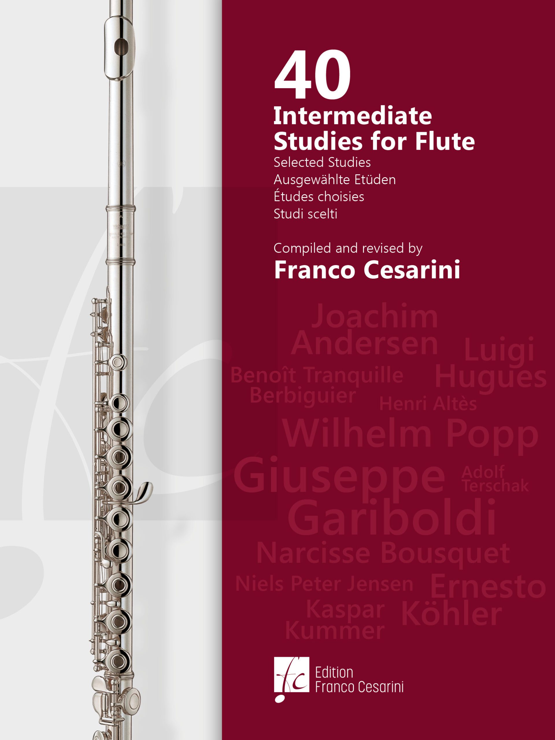 40 Intermediate  Studies for Flute